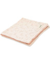 3 petits langes en gaze de coton bio "Rosy Rabbit" (55x55 cm) Trixie