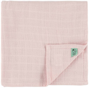 3 petits langes en gaze de coton bio "Rosy Rabbit" (55x55 cm) Trixie