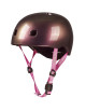 Casque de vélo "Néochrome Rose" avec LED (52-56 cm)