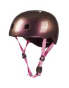 Casque de vélo "Néochrome Rose" avec LED (48-53 cm)