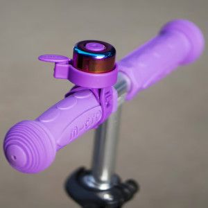Sonnette pour trottinette "Néochrome Rose" micro