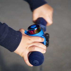 Sonnette pour trottinette "Néochrome Bleu" micro