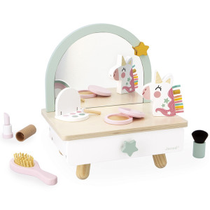 Coiffeuse de table en bois "Licorne" (3-6 ans) Janod