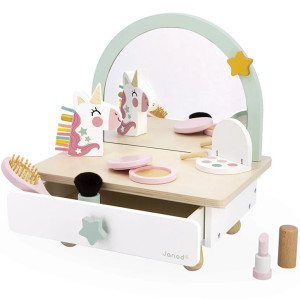 Coiffeuse de table en bois "Licorne" (3-6 ans) Janod