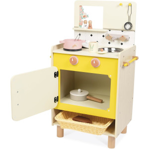 Cuisine enfant jouet "Mamie Soleil" pour enfant en bois (3-8 ans) Janod