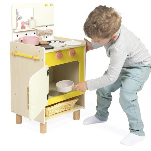 Cuisine enfant jouet "Mamie Soleil" pour enfant en bois (3-8 ans) Janod