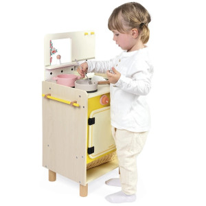 Cuisine enfant jouet "Mamie Soleil" pour enfant en bois (3-8 ans) Janod