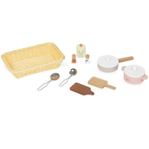 Cuisine enfant jouet "Mamie Soleil" pour enfant en bois (3-8 ans) Janod