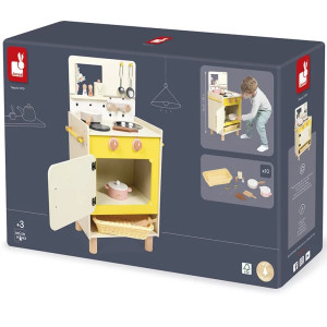 Cuisine enfant jouet "Mamie Soleil" pour enfant en bois (3-8 ans) Janod