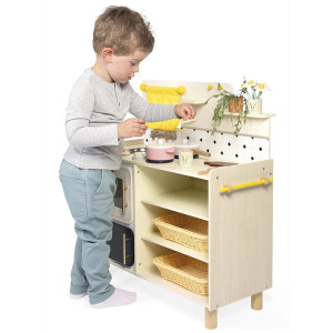 Grande Cuisine enfant en bois "Mamie Soleil" (3-8 ans) Janod