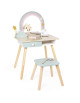 Coiffeuse et accessoires en bois "Licorne" (3-6 ans)