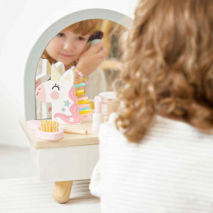 Grande Coiffeuse en bois "Licorne" (3-6 ans) Janod