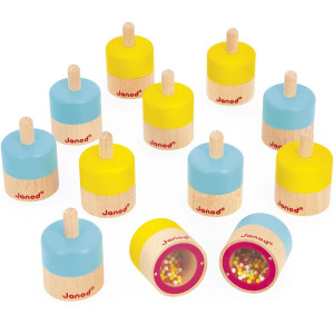 Jeu Sensoriel en bois "Mémo Sonore" (3-8 ans)