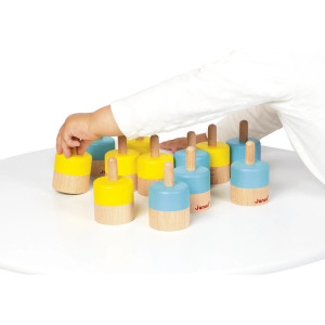 Jeu Sensoriel en bois "Mémo Sonore" (3-8 ans)