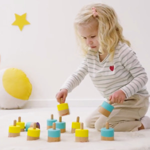 Jeu Sensoriel en bois "Mémo Sonore" (3-8 ans)