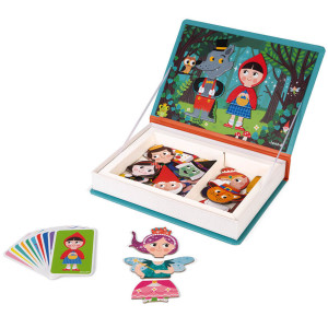 Jeu nomade magnétique Magnéti'Book "Contes" (3-6 ans) Janod