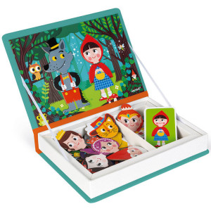 Jeu nomade magnétique Magnéti'Book "Contes" (3-6 ans) Janod
