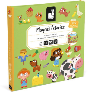 Magnéti'Stories "La ferme" (3-8 ans) Janod