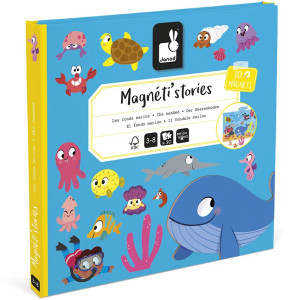 Magnéti'Stories "Les fonds marins" (3-8 ans) Janod
