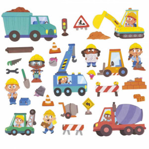 Magnéti'Stories "Le chantier" (3-8 ans) Janod
