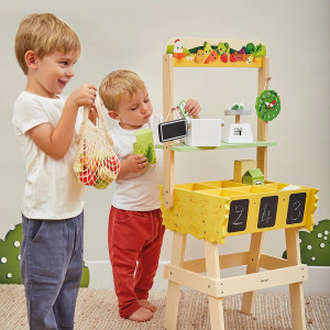 Marchande en bois "Farm Market" (3-6 ans) Janod