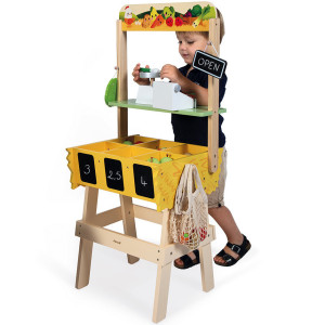 Marchande en bois "Farm Market" (3-6 ans) Janod