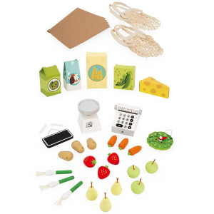 Marchande en bois "Farm Market" (3-6 ans) Janod