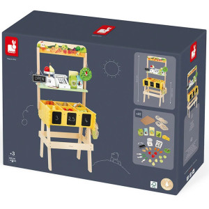 Marchande en bois "Farm Market" (3-6 ans) Janod