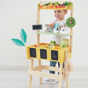 Marchande en bois "Farm Market" (3-6 ans) Janod