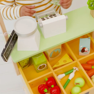 Marchande en bois "Farm Market" (3-6 ans) Janod