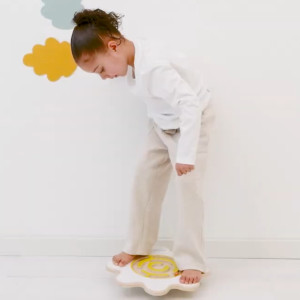 Planche d'équilibre en bois Sweet Cocoon "Fleur" (5-8 ans) Janod