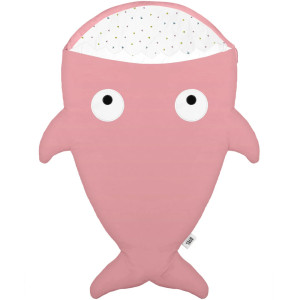 Sac de couchage bébé (1/18 mois) Requin "Rose / Papillons"