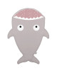 Sac de couchage bébé (1/18 mois) Requin "Gris / Rose Nuages"