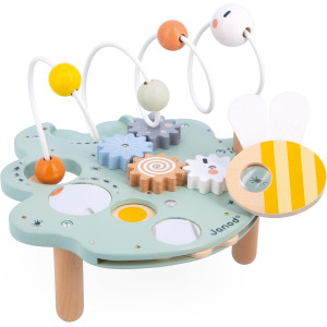 Table d'activités en bois "Feuille Sweet Cocoon" (18-36 mois) Janod