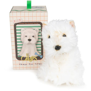 Peluche Timothy le Terrier Ecossais en boîte cadeau (17 cm) BT Chaps