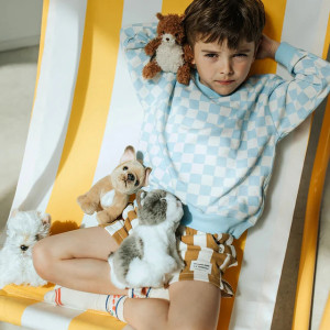 Peluche Timothy le Terrier Ecossais en boîte cadeau (17 cm) BT Chaps