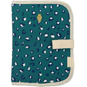 Protège carnet de santé en coton Edgar "Graou Orage" Milinane