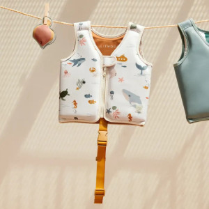 Gilet de Natation enfant Dove "Sea Creatures" (5-6 ans) Liewood