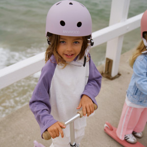 Casque de vélo Classic (3-7 ans) "Matte Lavande" Banwood