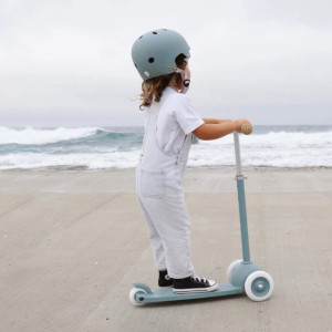 Casque de vélo Classic (3-7 ans) "Matte Bleu Teal" Banwood