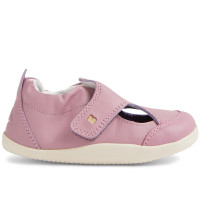 Chaussures bébé fille pré-marche en cuir Xplorer Breeze "Lilas" Bobux