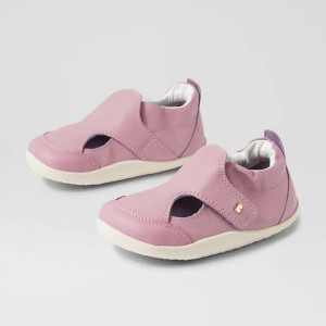 Chaussures bébé fille pré-marche en cuir Xplorer Breeze "Lilas" Bobux
