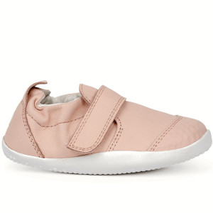 Chaussures bébé fille pré-marche en cuir Xplorer Go "Seashell" Bobux