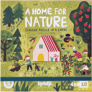 Puzzle enfant "A home for Nature" (5-8 ans) Londji