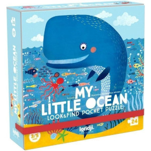 Puzzle enfant Pocket 36 pièces "My Big Blue" (3-6 ans) Londji