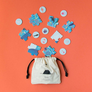 Puzzle enfant Pocket 36 pièces "My Big Blue" (3-6 ans) Londji