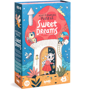 Puzzle enfant réversible "Sweet Dreams" (3-6 ans) Londji