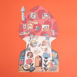 Puzzle enfant réversible "Sweet Dreams" (3-6 ans) Londji