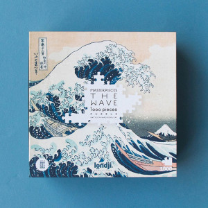 Puzzle 1000 pièces "The Wave" d'Hokusai (8 ans et +) Londji