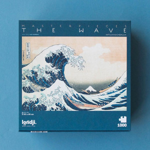 Puzzle 1000 pièces "The Wave" d'Hokusai (8 ans et +) Londji